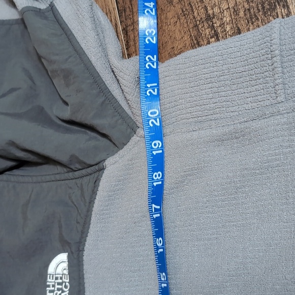 The North Face Denali Waffle Knit Lightweight Full Zip Jacket Size Medium - Gray - Picture 9 of 10